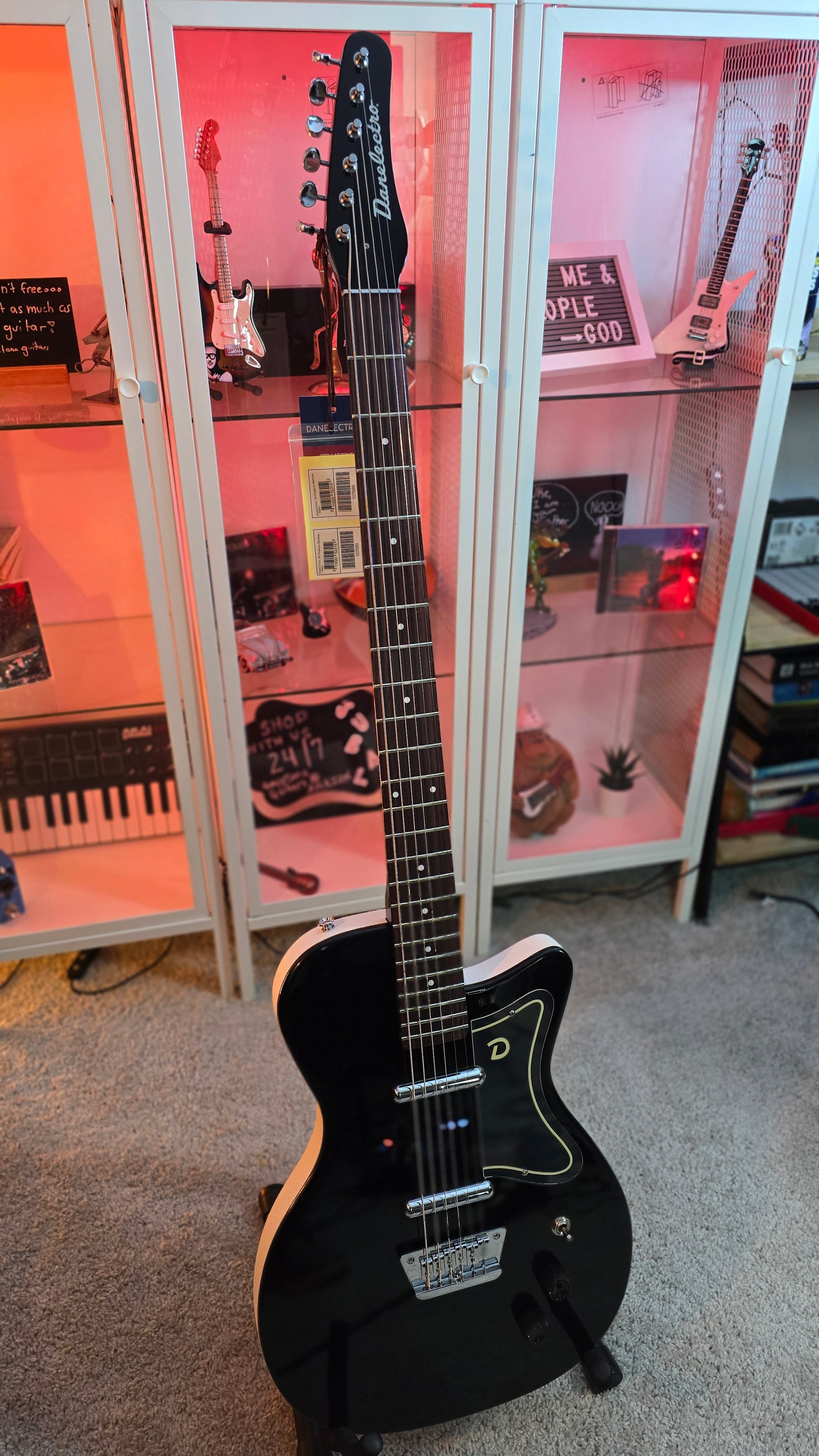 Danelectro Dano 56 Baritone - Black